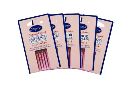 Titanium Coated Topstitch Needle 90/14