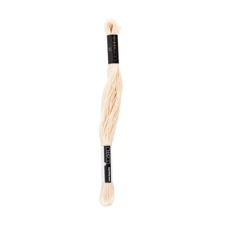 Cosmo Cotton Embroidery Floss 8m Skein Cream # 2512-1000