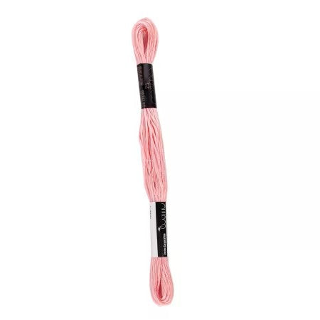 Cosmo Cotton Embroidery Floss 8m Skein Impatiens Pink # 2512-104