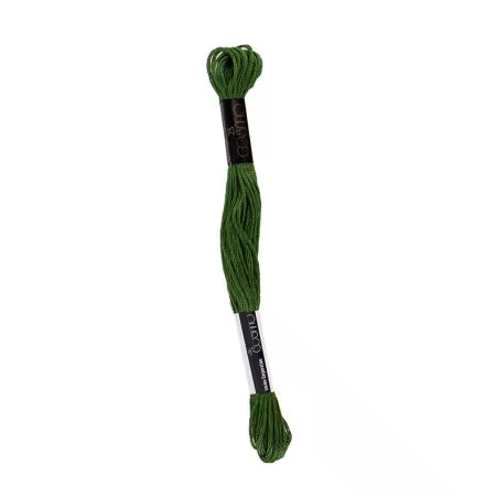 Cosmo Cotton Embroidery Floss 8m Skein Cedar Green # 2512-120