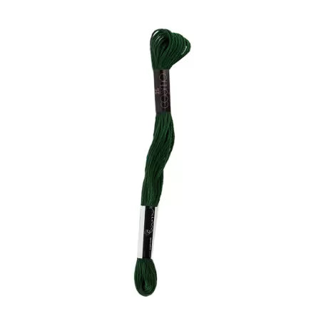 Cosmo Cotton Embroidery Floss 8m Skein Dark Artichoke Green # 2512-121