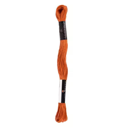 Cosmo Cotton Embroidery Floss 8m Skein Yellowish Brown # 2512-129