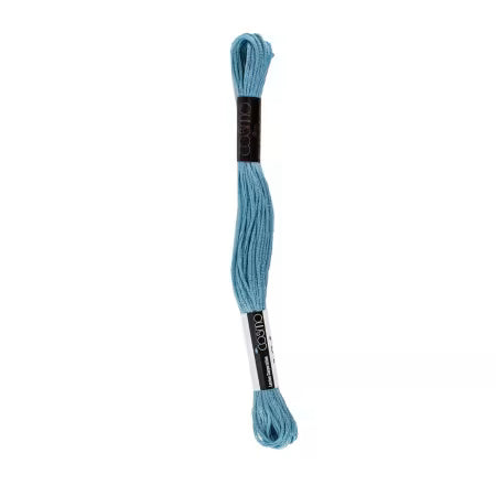 Cosmo Cotton Embroidery Floss 8m Skein Light Dull Blue # 2512-164
