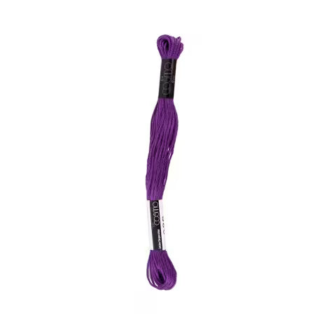 Cosmo Cotton Embroidery Floss 8m Skein Plum # 2512-286