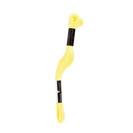 Cosmo Cotton Embroidery Floss 8m Skein Empire Yellow #2512-299