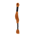 Cosmo Cotton Embroidery Floss 8m Skein Golden Brown # 2512-308