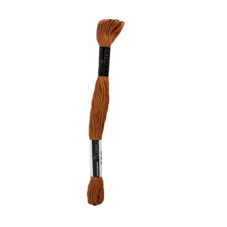 Cosmo Cotton Embroidery Floss 8m Skein Bronze Brown # 2512-309