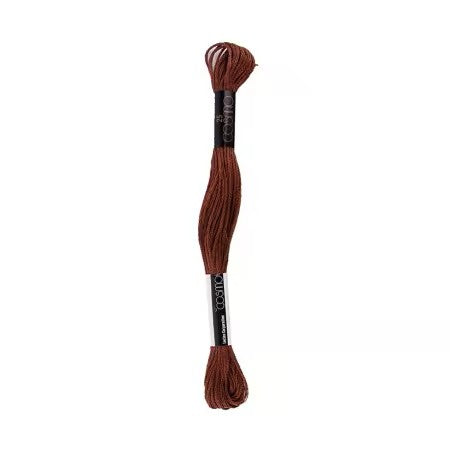 Cosmo Cotton Embroidery Floss 8m Skein Shiitake Mushroom # 2512-311