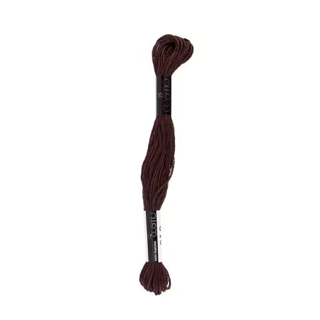 Cosmo Cotton Embroidery Floss 8m Skein Grayish Night # 2512-312