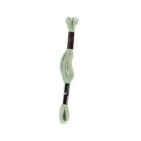 Cosmo Cotton Embroidery Floss 8m Skein Fair Green # 2512-317