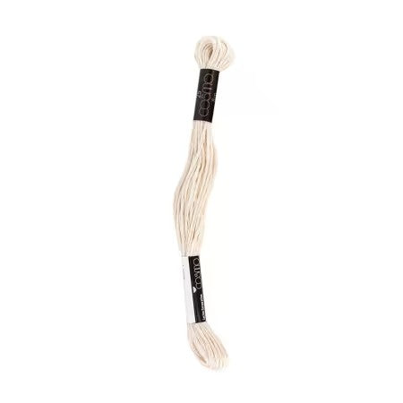 Cosmo Cotton Embroidery Floss 8m Skein Dark Oyster White # 2512-365