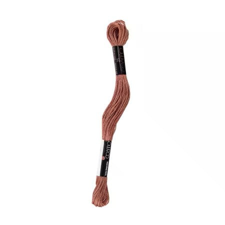 Cosmo Cotton Embroidery Floss 8m Skein Light Teak Grayish Brown # 2512-384