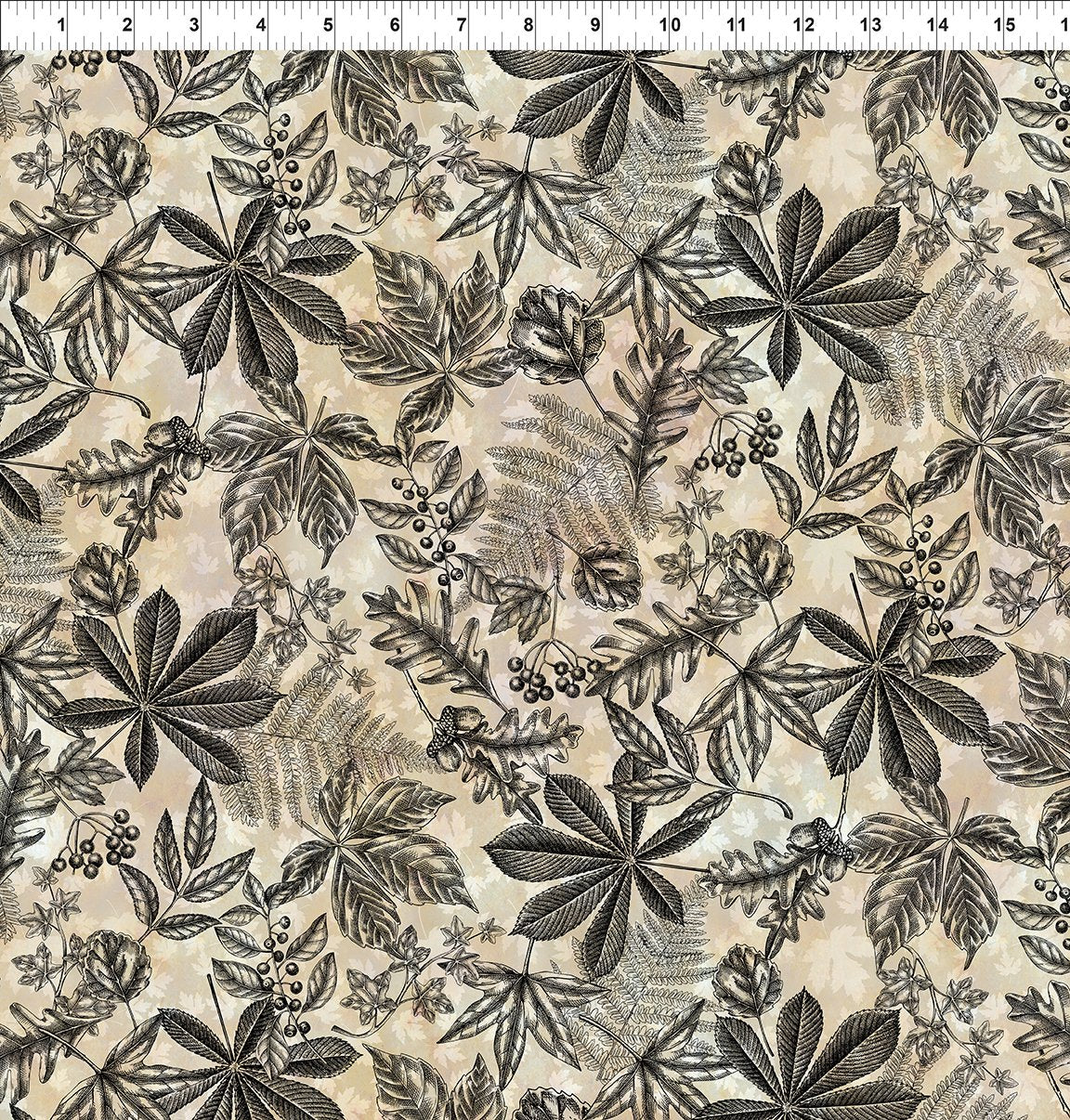 Autumn Elegance - Cream Toile