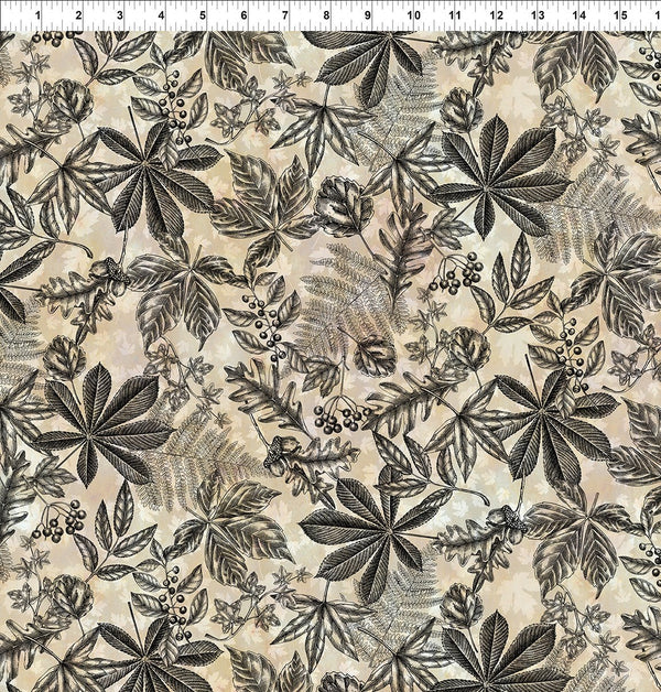 Autumn Elegance - Cream Toile