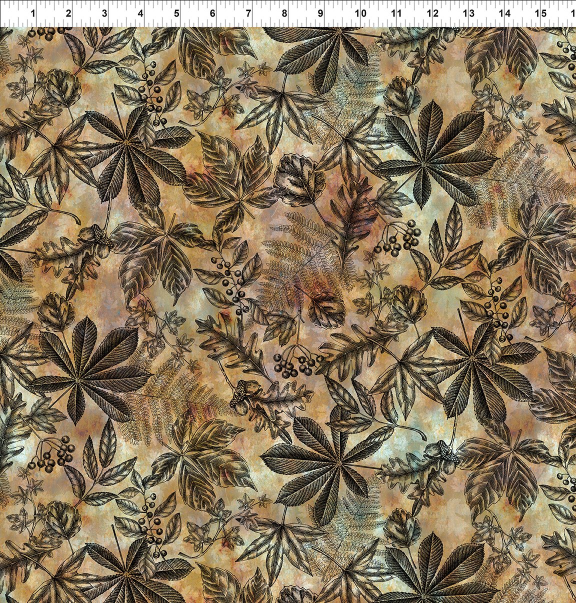 Autumn Elegance - Toile Multi