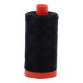 Aurifil Black Cotton Thread - 2692 Black