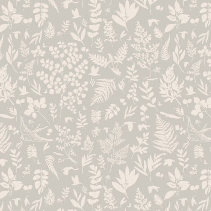 Au Naturel Loose Ferns Silver 4902 S