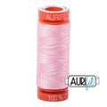 Aurifil Baby Pink Cotton Thread - 2423