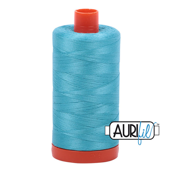 Aurifil Bright Turquoise Cotton Thread - 5005