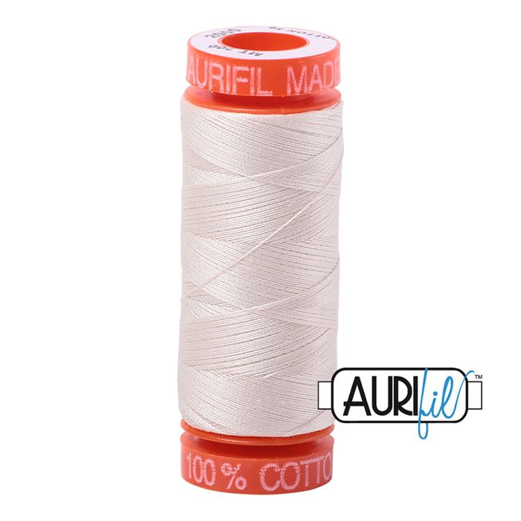 Aurifil Light Sand Cotton Thread - 2000