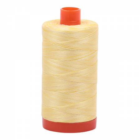 Aurifil Variegated Lemon Ice Cotton Thread - 3910