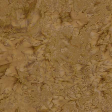 Batiks Hand-Dyes Bronze Sea