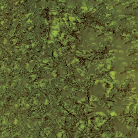 Batiks Hand-Dyes Olive