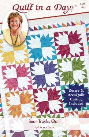 Bear Tracks Quilt for Rotary & AccuQuilt