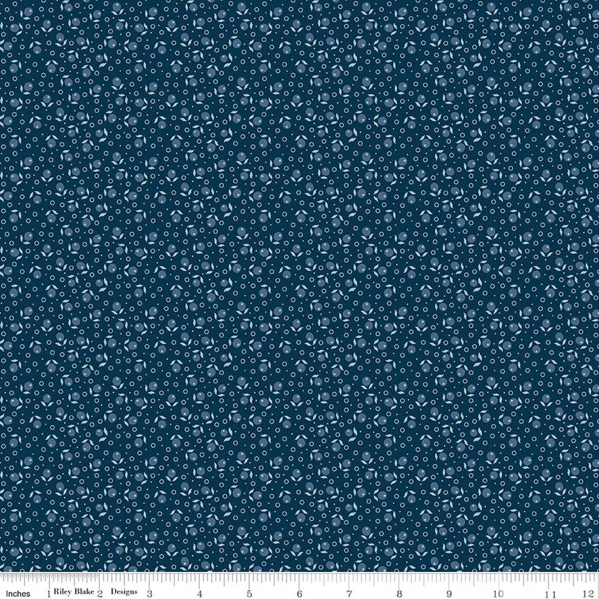 Denim & Daisy Flowers Suzanne Oxford Blue