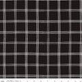 Moonlit Trellis Grid Black