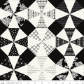 Moonlit Trellis Kaleidoscope Cheater Print Cloud