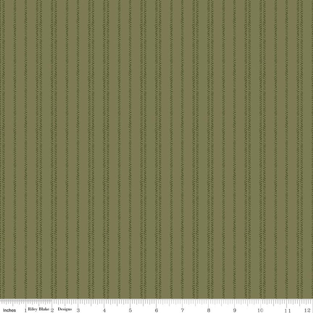 Worth Repeating -Stripes Green