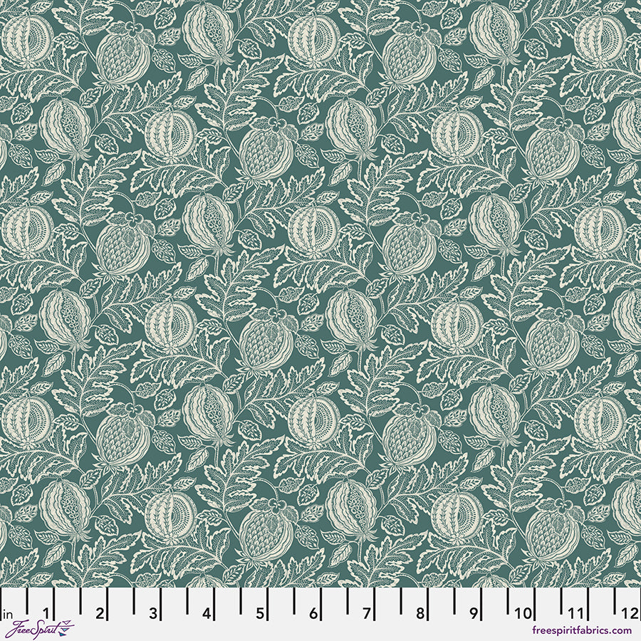 Caspian Tonal Cantaloupe - Teal