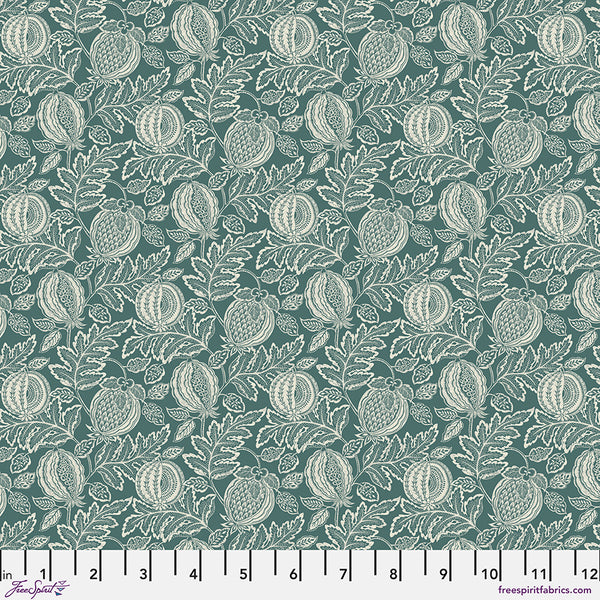 Caspian Tonal Cantaloupe - Teal