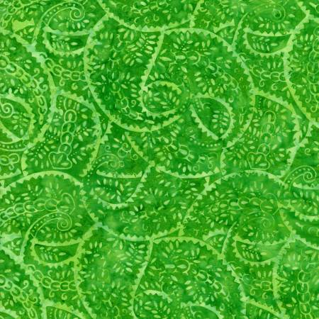 Charade - Green Tonal Paisley - B2200