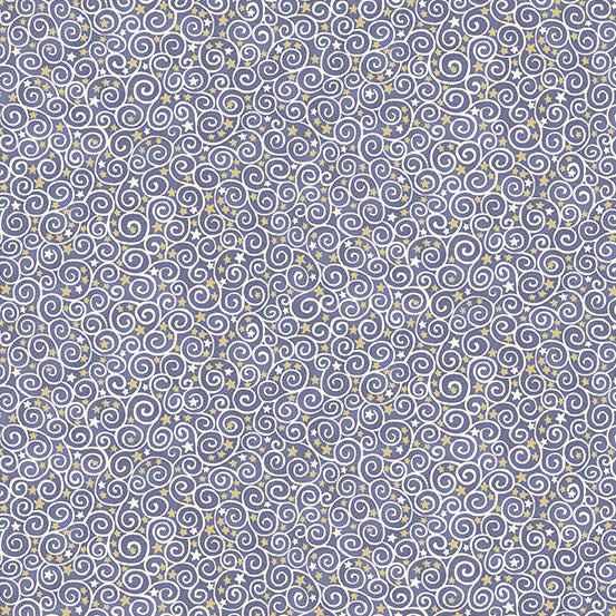 Charmed - Scroll Blue