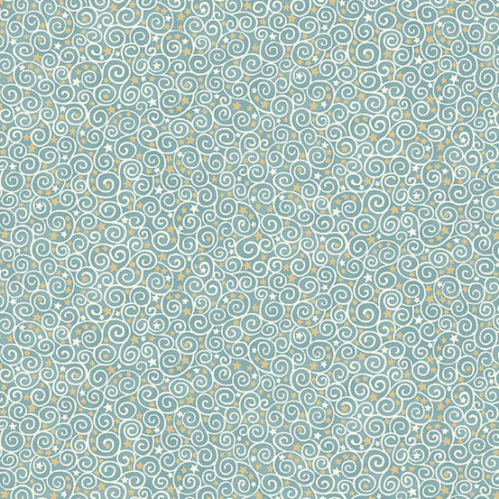 Charmed - Scroll Turquoise