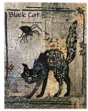 Collage - Black Cat Pattern