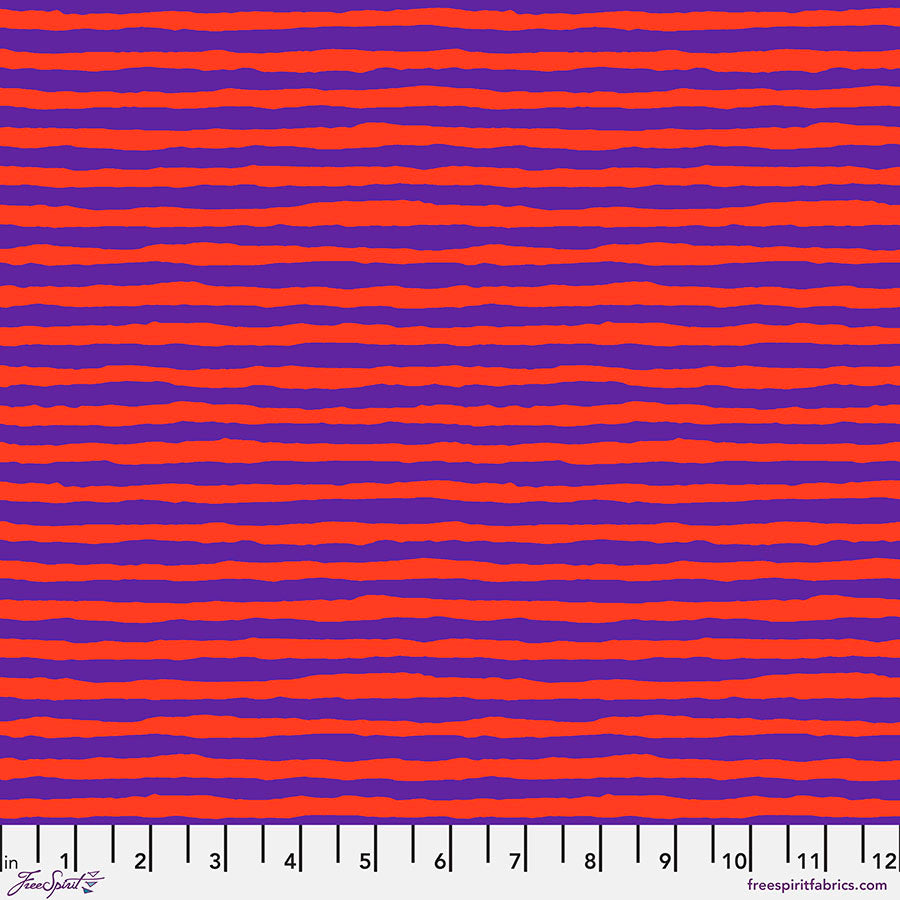 Comb Stripe - Purple || August 2022