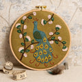 Corinne Lapierre Flamboyant Peacock Felt Applique Hoop Kit