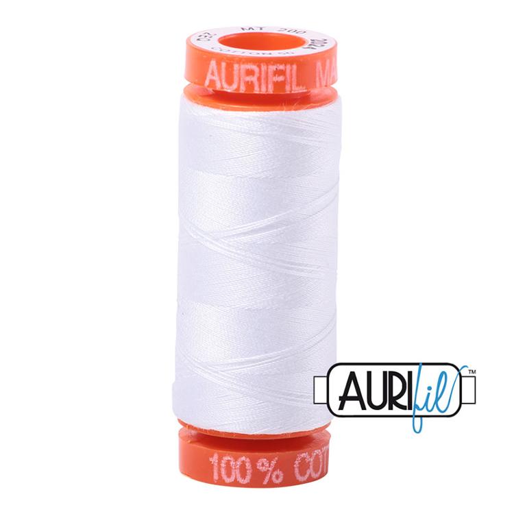 Cotton Mako Thread 50wt 200m BMK50 2024 Aurifil#10
