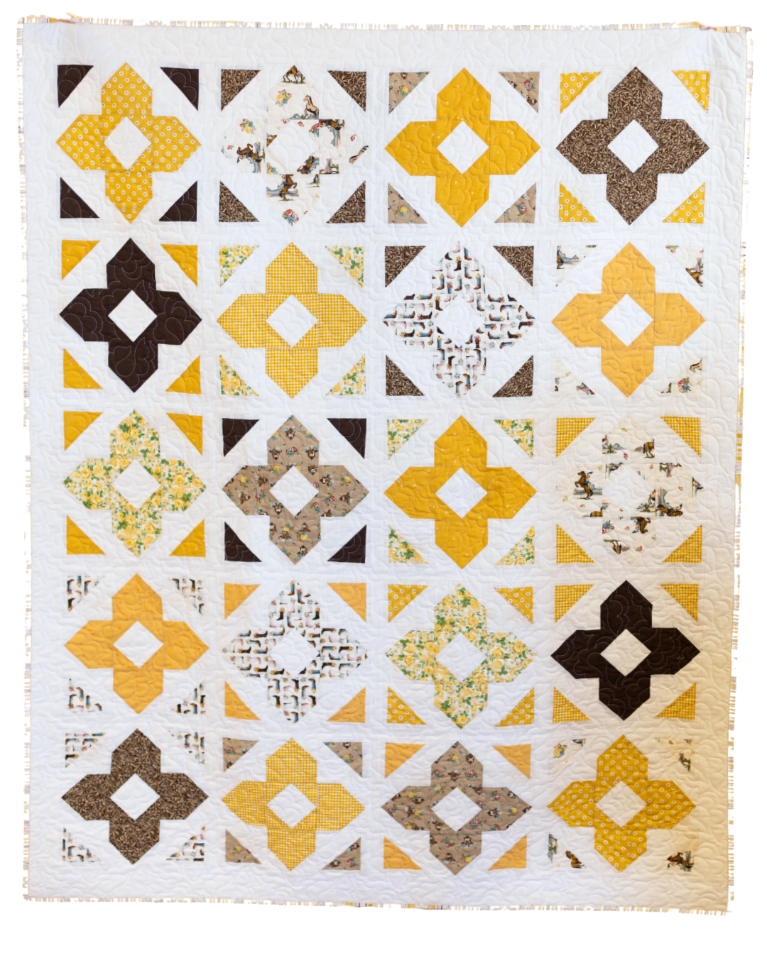 Cowgirl Quilt Kit 60 x 74"