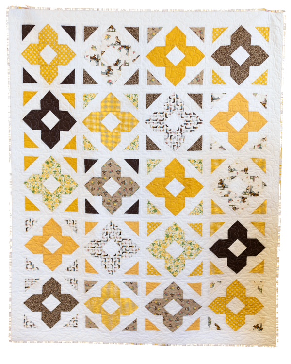 Cowgirl Quilt Kit 60 x 74"
