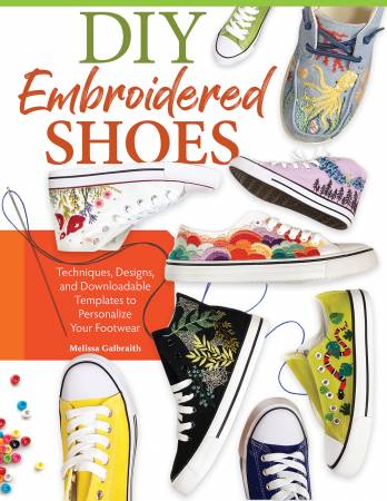DIY Embroidered Shoes