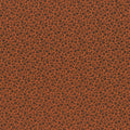 Droopy Floral - Pumpkin A-1105-O