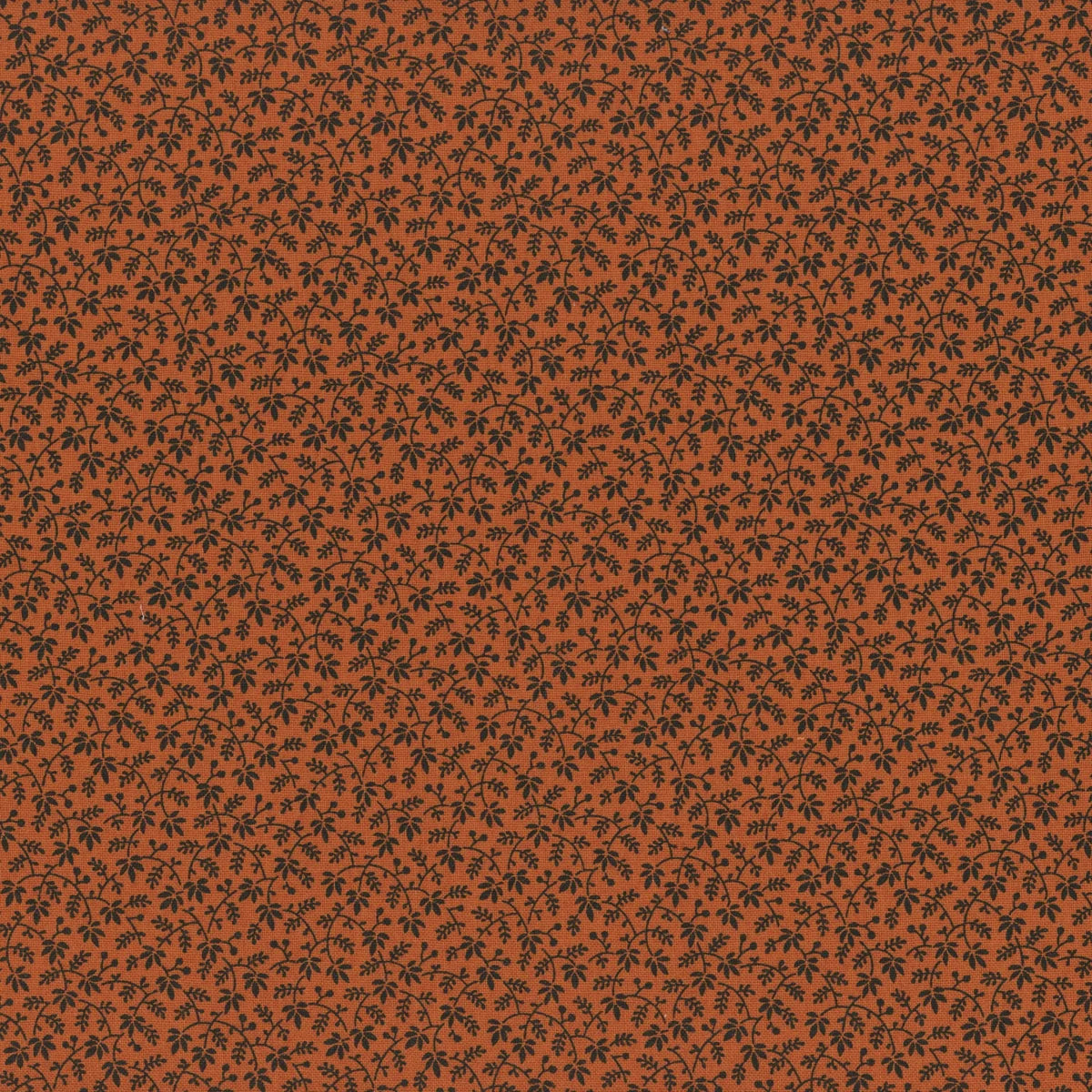 Droopy Floral - Pumpkin A-1105-O