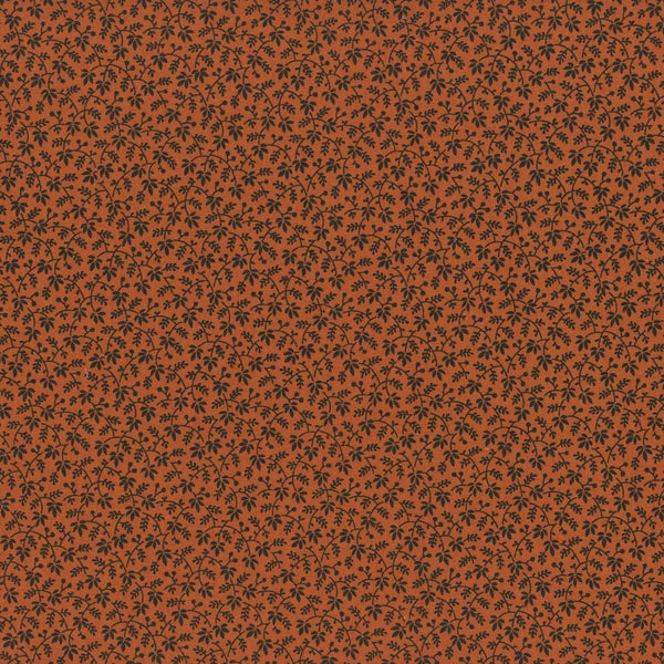 Droopy Floral - Pumpkin A-1105-O