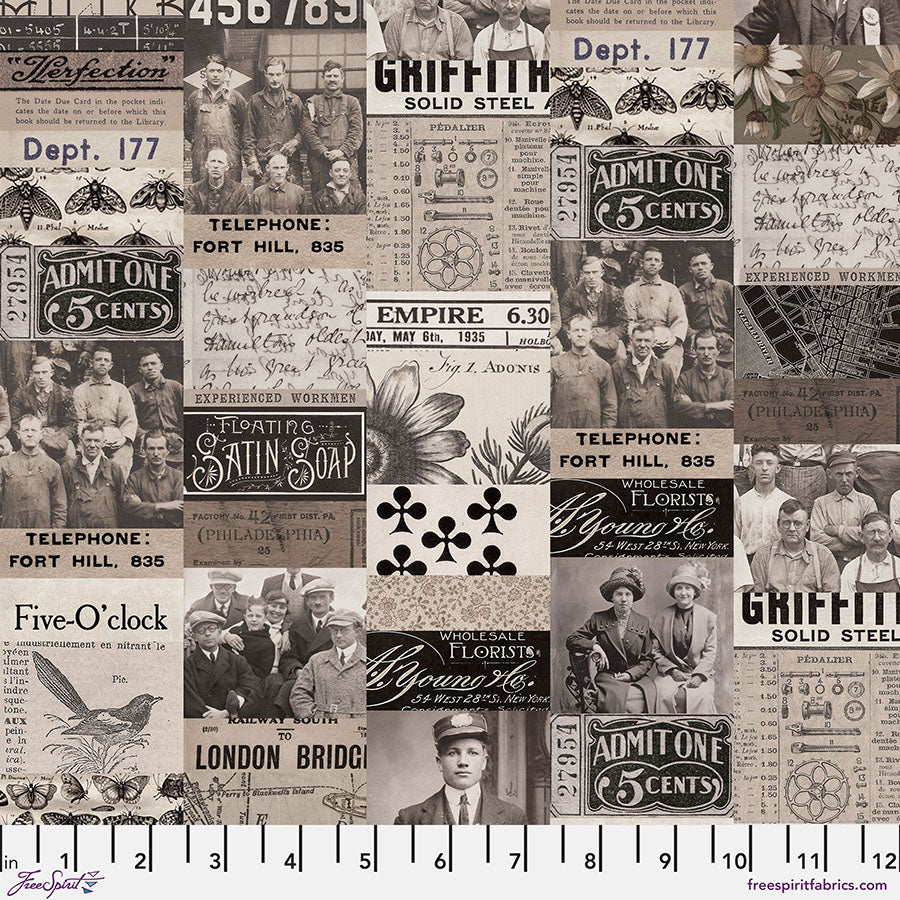 Eclectic Elements Palette - Charcoal Collage