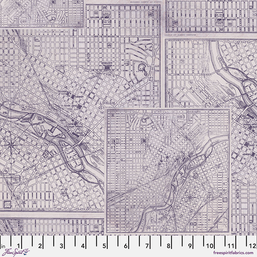Eclectic Elements Palette Purple Map