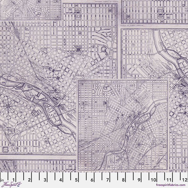 Eclectic Elements Palette Purple Map